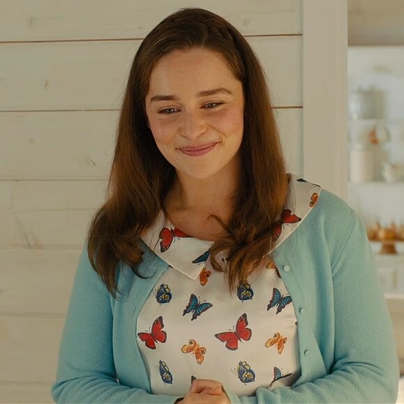 Mod Dolly Butterfly Crop Top ASO Louisa Clark - Picture 7 of 9